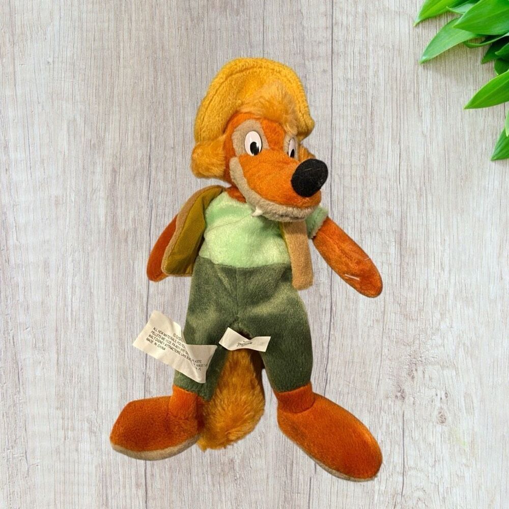 Discontinued Vintage Brer Fox Disney Splash Mountain Song Of the South RARE Plus
